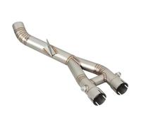 Tube Intermédiaire Compatible Avec Yamaha Pour YZF-R1 R1M 2015-2023 Système D'échappement De Moto Pour Escape Tuyau De Liaison Intermédiaire En Acier Inoxydable De 60 Mm À Enfiler