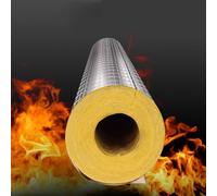 Tube isolant autocollant, tuyau en laine de verre, tuyau isolant en laine de roche, tuyau en laine de verre - Isolation thermique/prévention des incendies(TH-30MM/1.2IN,ID-60mm/2.36in)