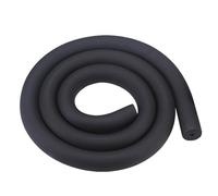 Tube isolant en mousse pour tuyaux, Isolation noire de tuyau d'éponge 1.90m 20mm ID0.87-4.48in for des supports guitare à courant alternatif plomberie(ID1.33in(34.0mm))
