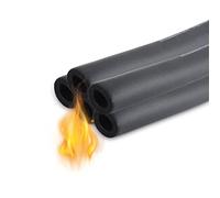 Tube isolant en mousse pour tuyaux, Tube en mousse isolante for gaine de tuyau, noir, plusieurs tailles(2.5cmx2cmx1.8m)