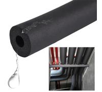 Tube isolant en mousse pour tuyaux, Tube isolant en mousse de caoutchouc, protection thermique, noir, diamètre intérieur 22-76 mm, 2 m(34mm/1.34in)