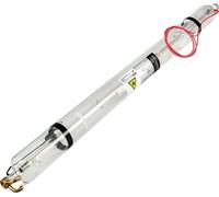 Tube laser CO2, verre durable, options de longueur polyvalentes, 80W 1230mm