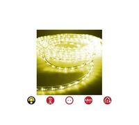 Tube Led Flexible 2 Voies Multifonction 48m 36 Leds/M Jaune (Ip44 Intérieur-Extérieur) Edm