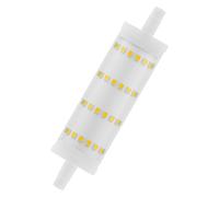 LEDVANCE Performance LED R7s double Ended 118mm Claire 13W 1521lm - 827 Blanc Très Chaud | Équivalent 100W