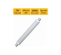 Tube LED linolite salle de bain S19 7W (Equiv. 50W) 750 LM 4000K - garantie 5ans