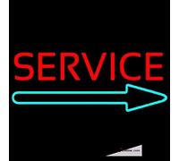 Tube LED néon rouge avec flèche droite 1 panneau d'art fait à la main pour décoration murale PVC 35,6 x 43,2 cm