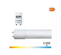 Edm Tube LED T8 14W 1550lm 6500K Lumière Froide (Équivalent 30W) Diamètre 2,6 x 90 cm