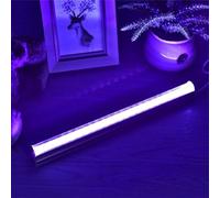 Tube LED UV - barre lumineuse fluorescente noire, Fiesta Light Lampe | Éclairage néon les scénarios d'événements, l'éclairage avec un effet visuel réactif pour Halloween,