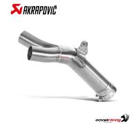 Akrapovic Yzf-r1 04-06 Ref:l-y10so6 Link Pipe Argenté