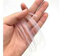 Tube lisse Tube en PTFE ID 0,9 mm OD 1,2 mm 1,5 mm 1,7 mm Tuyau rigide 260 ℃ Haute température Moins de friction(OD 1.5mm 300V)