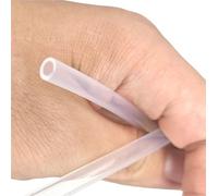 Tube lisse Tube en PTFE transparent de 1 mètre, for pièces d'imprimante 3D, ID de tuyau 0.5mm 1mm 2mm 2.5mm 3mm 7mm 8mm 10mm 12mm, tuyau isolé FEP, tuyau rigide 600V Moins de friction(ID 4mm x 6mm OD)