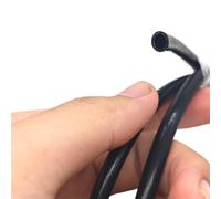 Tube lisse Tube noir en PTFE, 1 mètre, 1mm, 2mm, 3mm, 4mm, 6mm, 8mm, for pièces d'imprimante 3D Moins de friction(1x2mm)