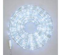 Tube Lumineux 10 mm 36 V 15 m 360 LED Blanc Froid extérieur contrôleur à mémoire