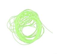 Tube lumineux de 2 mm 3 mm OD pour gréement de pêche avec tube phosphorescent en PVC optimisé pour la pêche de nuit et la présentation des appâts en eau profonde (2 mm x 10 m)