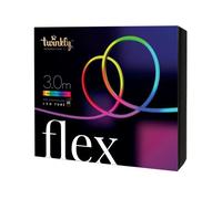 Tube Lumineux Flexible - Twinkly - 3 Mètres - LED RVB - Fil Blanc - Décoration Intérieure