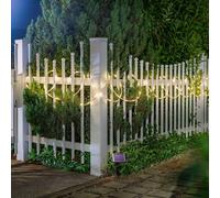 Tube Lumineux Led Solaire Premium Avec 100 Led Transparent