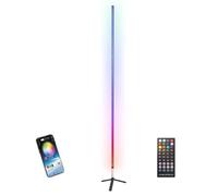 Ibiza Tube lumineux sur pied MAGIC-COLOR-STICK-1.0BK 1 m RGB 7 couleurs Bluetooth