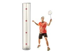 Tube magnétique pour badminton | Tube de balle de badminton | Tube pour balles magnétiques pour badminton | Équipement de formation pour badminton pour les leçons d'éducation physique, pâle