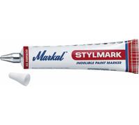 Tube marqueur à bille toutes surfaces blanc MARKAL - 11632