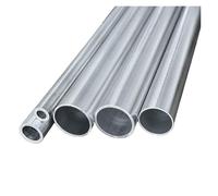 Tube métallique, Tube rond droit creux en alliage d'aluminium 6063, diamètre extérieur 22 ou 23 mm, épaisseur de paroi 0,5(22x13x4.5mm,20cm)
