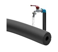 tube mousse isolation tuyau gainage mousse pour tuyau chauffage Manchon D'isolation pour Tube Calorifuges Pour Tuyaux Frigorifiques - Diamètre 25mm - Longueur 1.8m