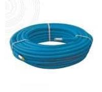 Tube multicouche gainé bleu 20mm x 100m Fixoconnect