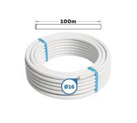 Tube multicouche nu Ø16 en couronne de 100 mètres