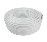 Tube multicouche nu PER sanitaire et chauffage 10 bar 95 °C Ø25 20 m | Conception en polyéthylène et aluminium. Compatible eau froide et chaude, pose apparente ou sous plancher chauffant.