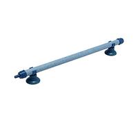 Tube mural à bulles d'air pour aquarium - Diffuseur d'oxygène pour aquarium - 17,8 cm - Bleu