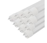 Tube Néon LED 120cm T8 36W (Pack de 10) - Blanc Froid 6000K - 8000K - SILAMP