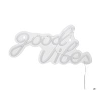 Atmosphera Néon mural LED Good Vibes 40,5 x 1,6 x 20 cm