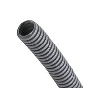 Tube ondulé flexible de conduit, Tuyau ondulé isolé en PP, 5 mètres, 11.6mm-34.5mm, filetage de tuyau, manchon protection plastique, flexibilité(Gray,AD 18.5 x ID 14.3mm)