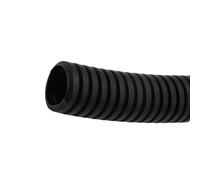 Tube ondulé flexible de conduit, Tuyau ondulé isolé en PP noir, manchon de protection filetage tuyau métallique polyvalent 7,5 mm à 34(15.8mmx12mmx1meter)