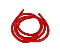 Tube ondulé rouge de tuyau de Flexi de conduit de PE fendu 10mm - 2m