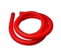 Tube ondulé rouge de tuyau de Flexi de conduit de PE fendu 23mm - 2m