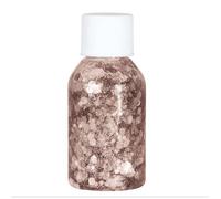 Fiestas Guirca – Tube de paillettes en gel 15003 – Or rose