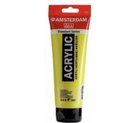 COLORE ACRILICO 243 GIALLO VERDASTRO AMSTERDAM "ACRYLIC" TUBO DA 250ML