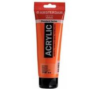 Royal Talens Amsterdam – Peinture acrylique Standard Series Orange Azo 276 – Tube 250 ml