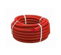 Tube PER gainé rouge - Ø 12 - L 25 m - R1812-25
