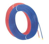 Tube PER hydrocablé - PB TUB - PERR2550 - Ø 25 X 2,3 rouge - 50m