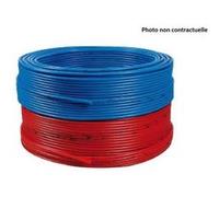 TUBE PER pré-gainé - Ø13x16mm - bleu - longueur 100ml G