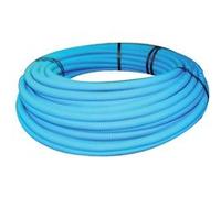 Tube PER pré gainé bleu 50m 10/12 - SOMATHERM - 1113-12-50A Bleu G