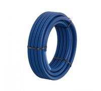Tube PER-T Betapert gainé bleu 12x1,1 mm - couronne de 100 mètres COMAP