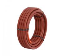 Tube PER-T Betapert gainé rouge 20x1,9 mm - couronne de 50 m COMAP