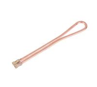 Tube plat en cuivre souple et facile à plier, longueur 10-21 cm, accessoire de refroidissement liquide for ordinateur portable, 1 pièce (10 cm)(15cm)