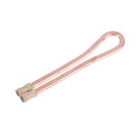 Tube plat en cuivre souple et facile à plier, longueur 10-21 cm, accessoire de refroidissement liquide for ordinateur portable, 1 pièce (10 cm)(10cm)
