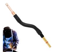 Tube plié de chalumeau de soudure, tiges de soudure pliées - Tube pour cintrer la tige de de chalumeau - Adaptateur pour tubes réutilisables, accessoires de bœuf