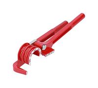 Tube Plieuse 3 Emplacements en Alliage d'Aluminium, Pince Manuelle 0-180° pour Cuivre & Aluminium, Bending Précis et Durable - Poignée Ergonomique, Usage Polyvalent pour