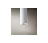 Tube Pro Island WH/A/43 - Hotte - hotte îlot - largeur : 43 cm - profondeur : 43 cm - extraction et recirculation (avec kit de recirculation