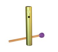 Tube professionnel en forme de grenouille, percussion portable for musicothérapie, éducation précoce, yoga, méditation, joli cadeau Tube Wah Wah(640HZ)